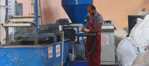 Hurda Plastik granül